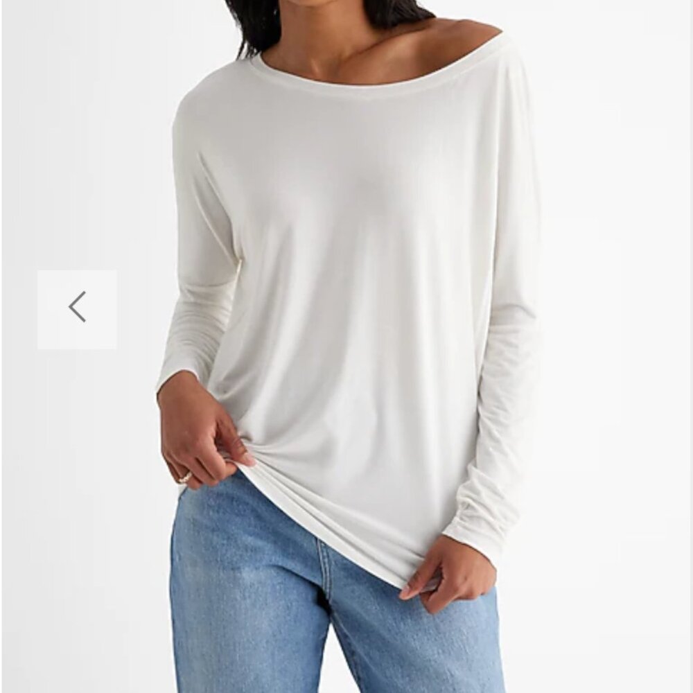 Express London Tee - GRAY XS NWT